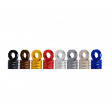 AEM FACTORY - Billet Front Brake Caliper Spacers (kit of 4) - 5mm